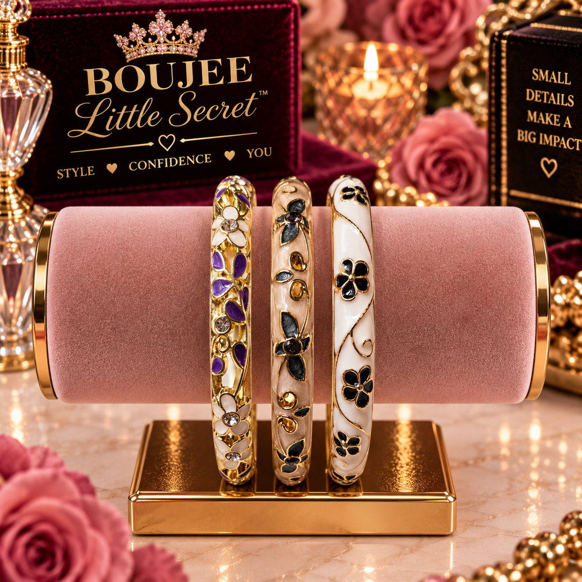Cloisonne Bangle Set 14