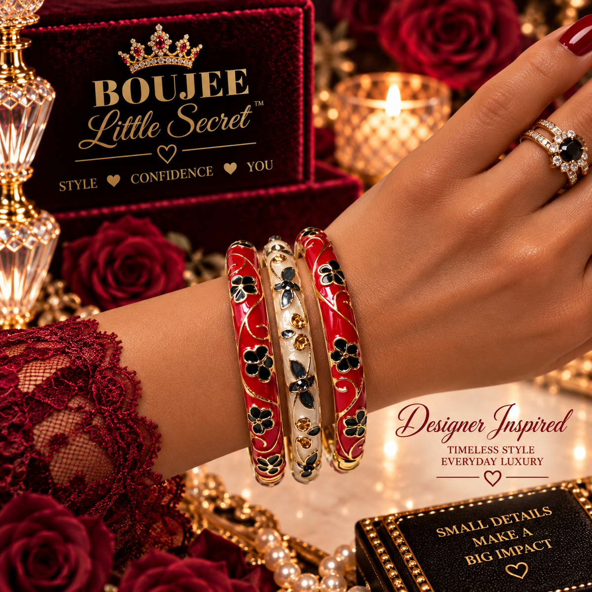 Cloisonne Bangle Set 16