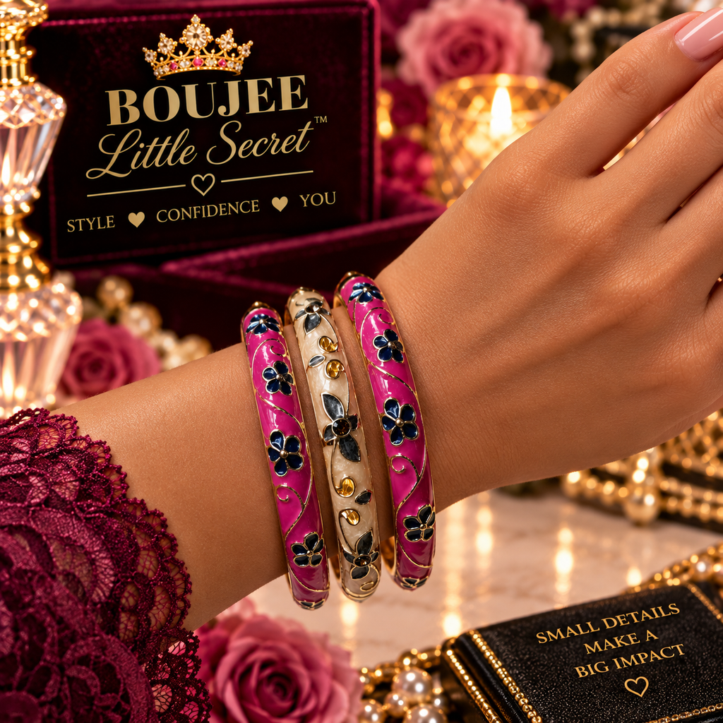 Cloisonne Bangle Set 17