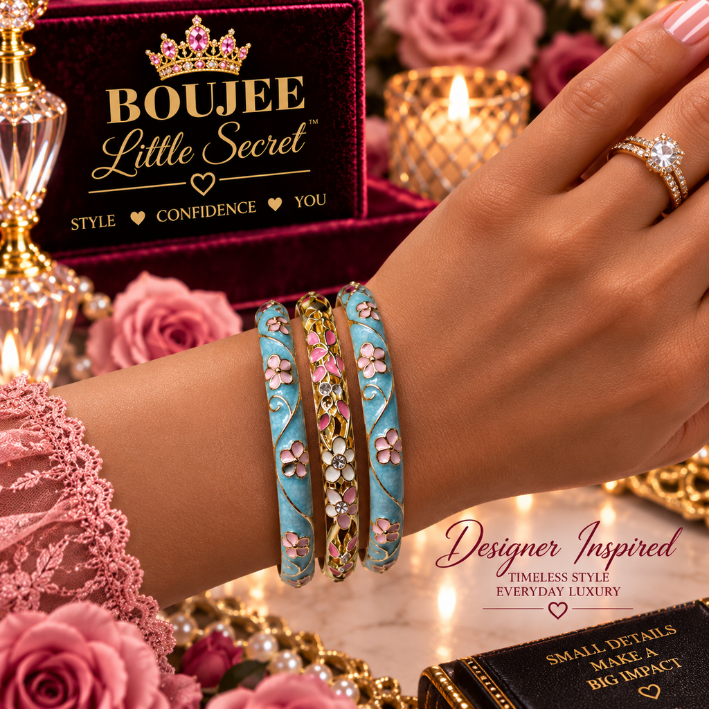 Cloisonne Bangle Set 18