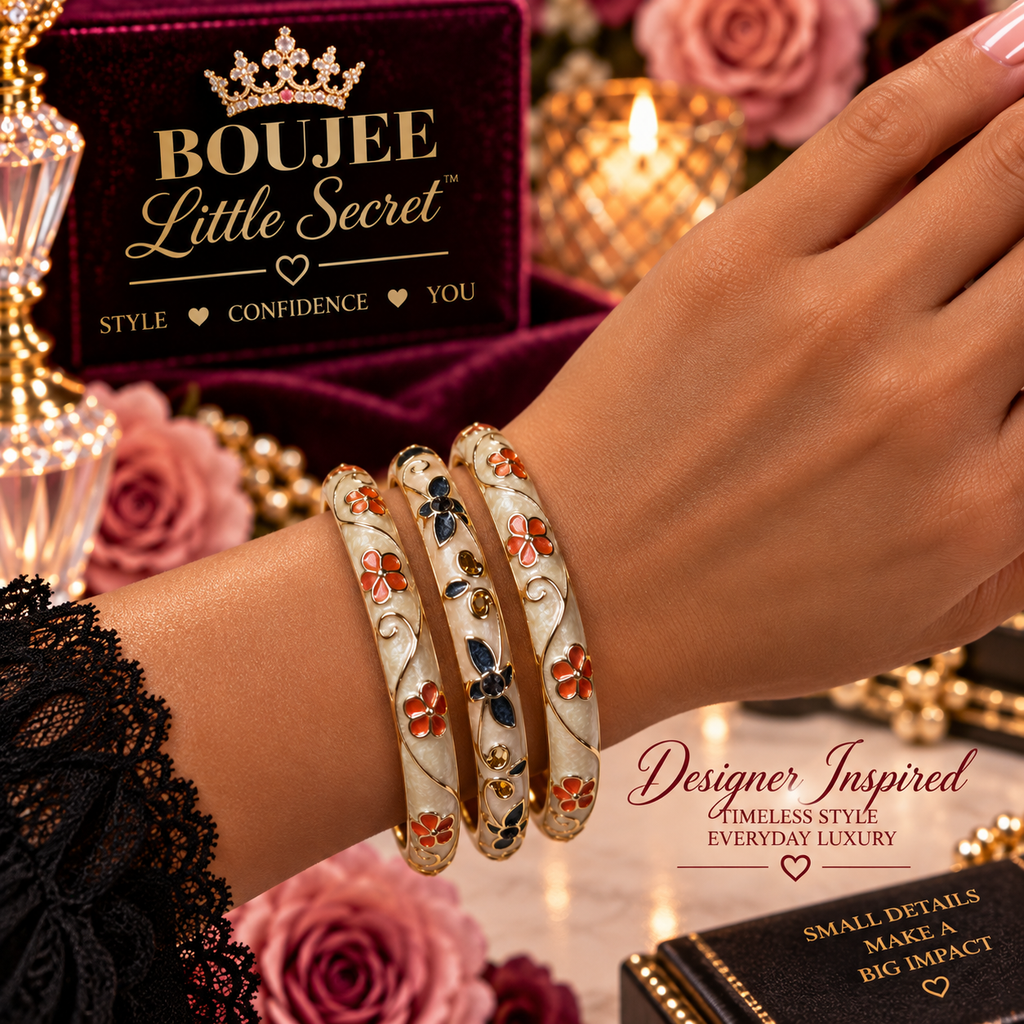 Cloisonne Bangle Set 19