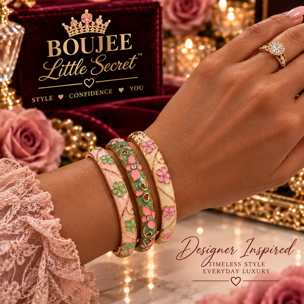 Cloisonne Bangle Set 22
