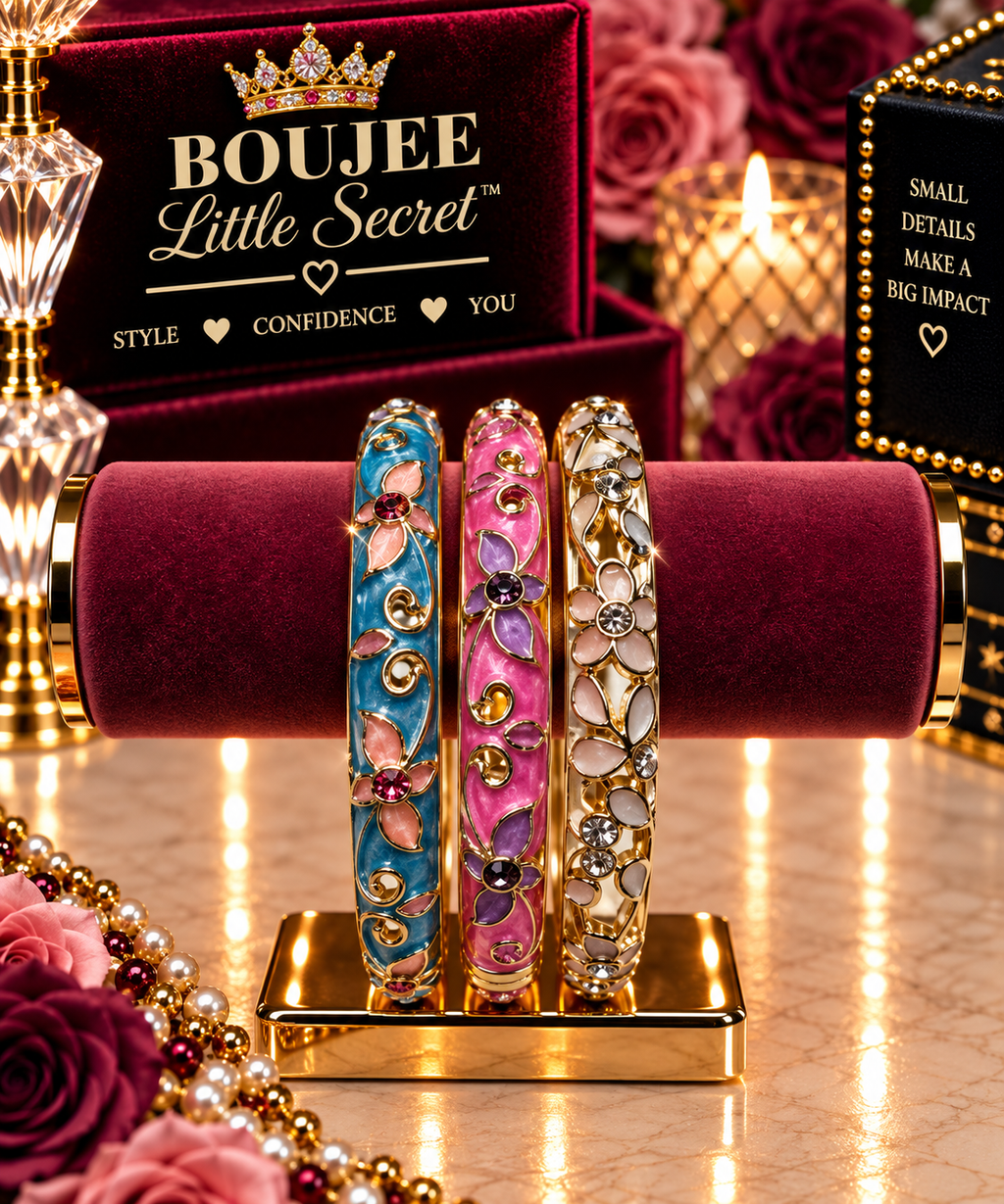 Cloisonne Bangle Set 2