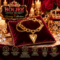 BLS Luxury Collection – Pointed Heart Statement Bracelet B2