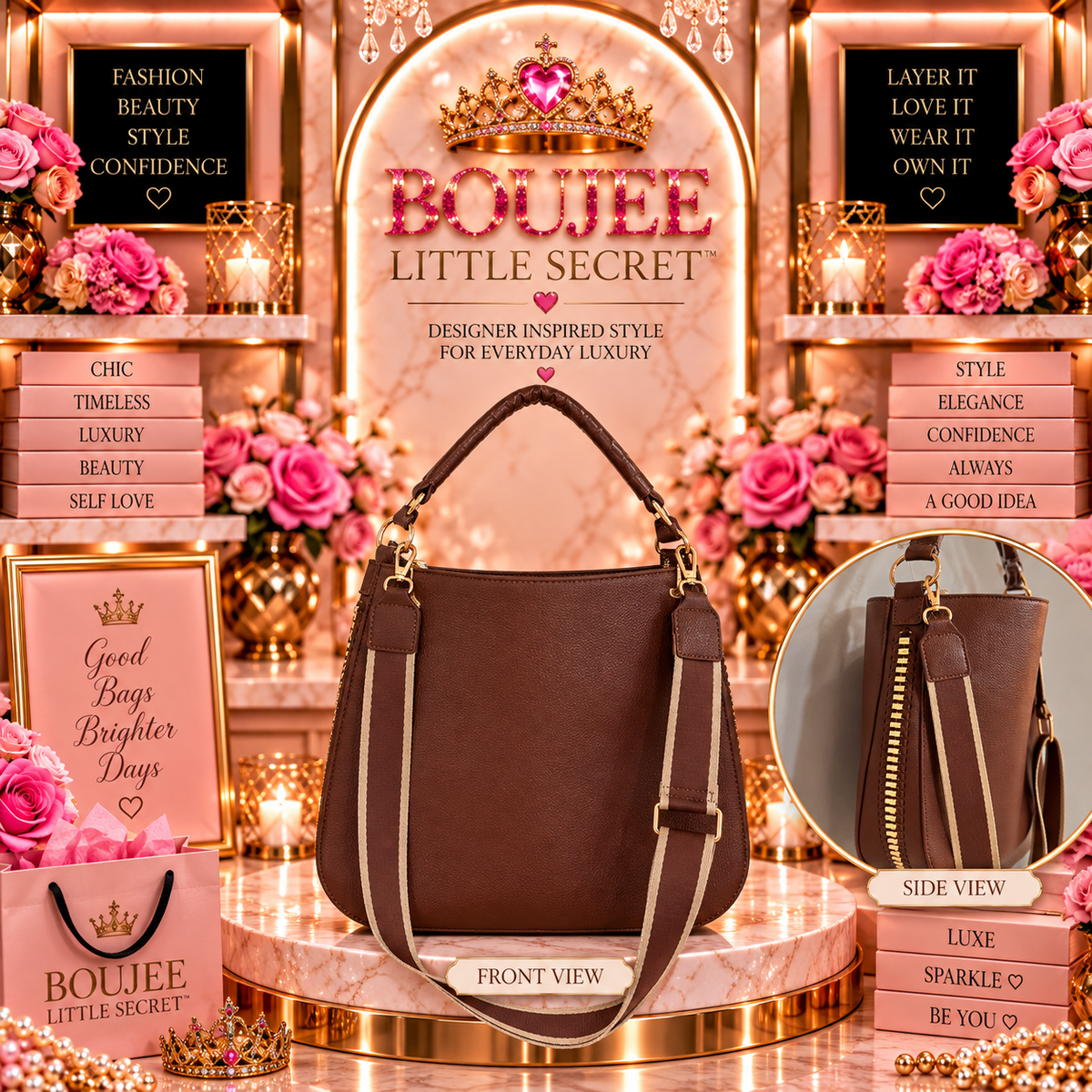 🤍🤎 The Cocoa Chic Carryall