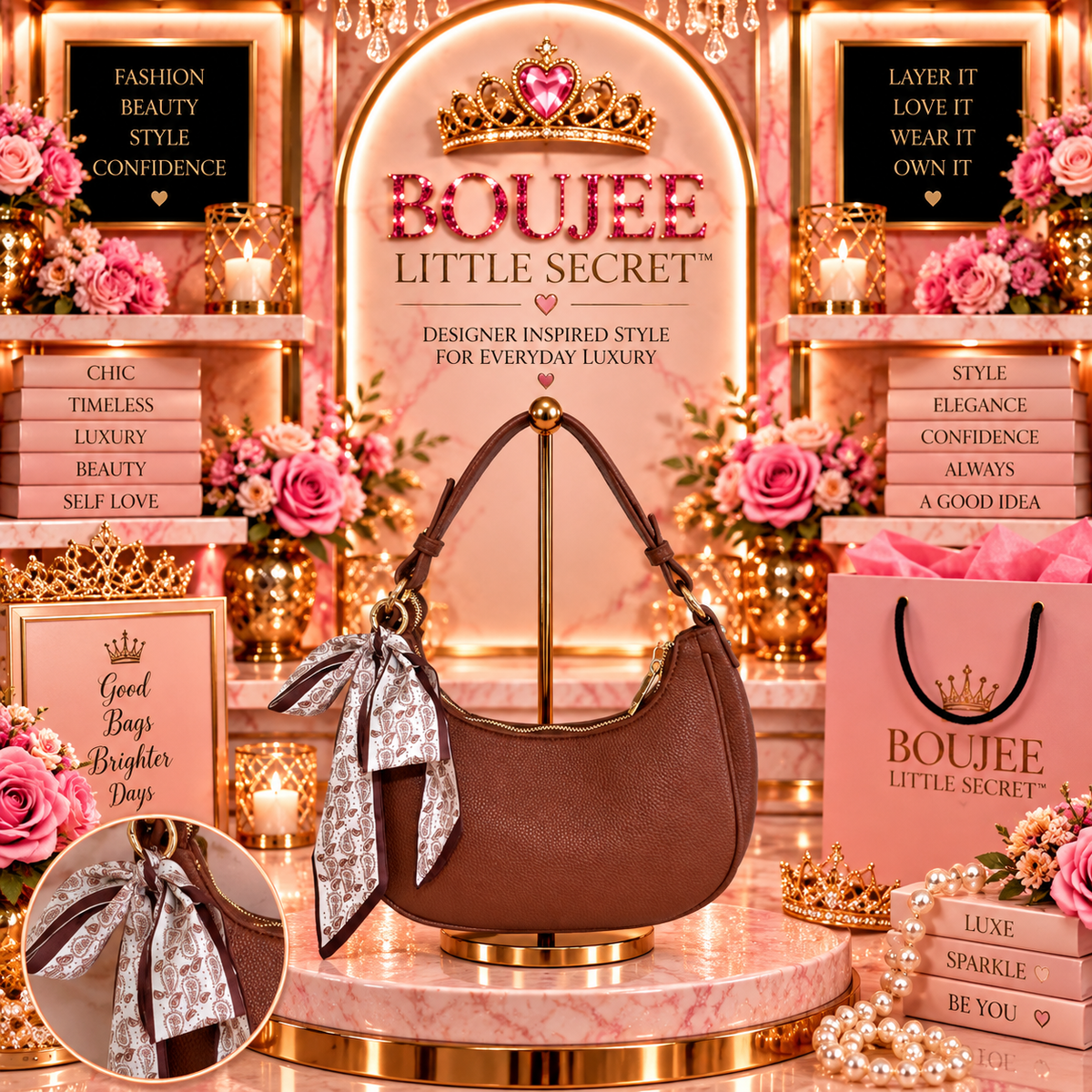 🤎 Cocoa Chic Shoulder Bag
