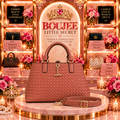 Caramel Kiss Woven Satchel