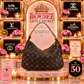 Mocha Monogram Hobo Shoulder Bag