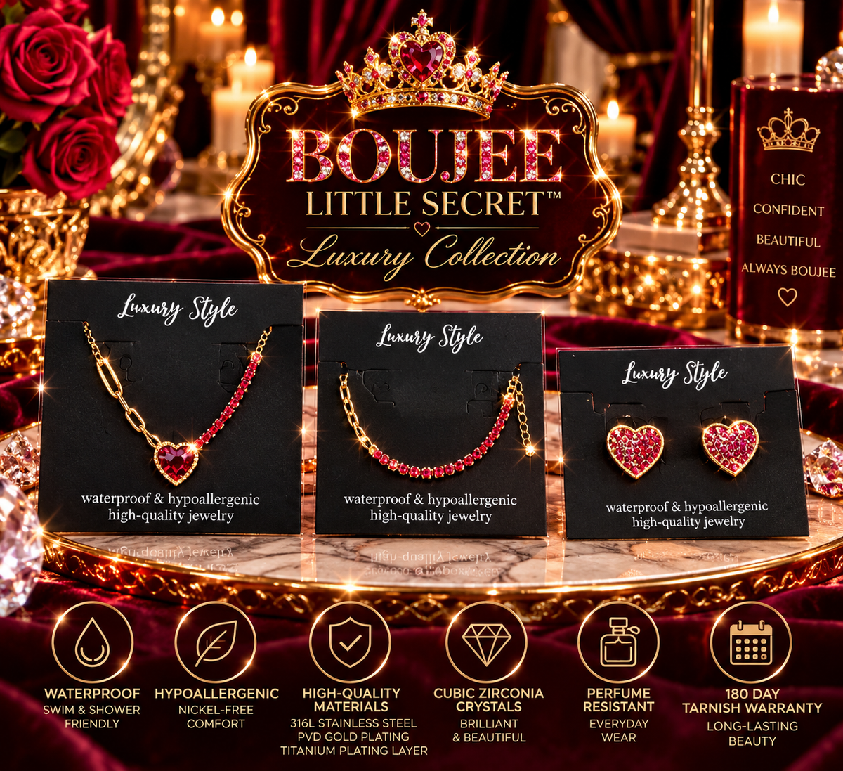 BLS Luxury Collection – Ruby Romance 3-Piece Jewelry Set (5)