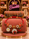 Ladybug & Daisy Charm Bracelet - 203