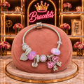Pretty in Pink Bow Bracelet - 966