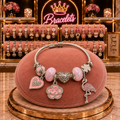 Pretty in Pink Flamingo Bracelet - 834