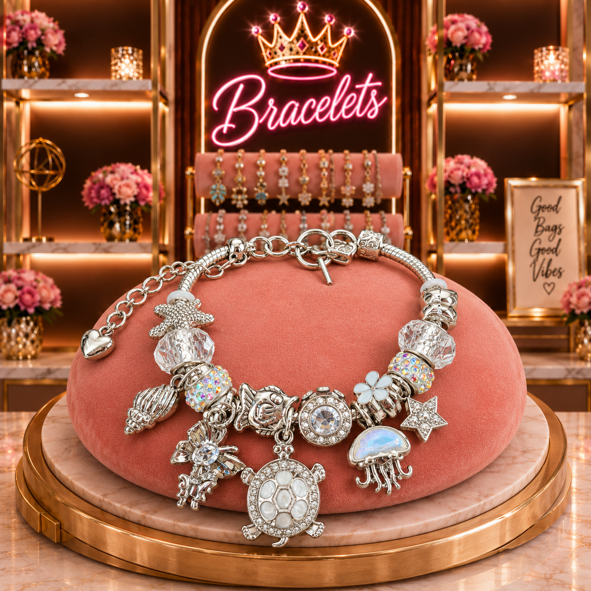 Treasures of the Sea Charm Bracelet - 922